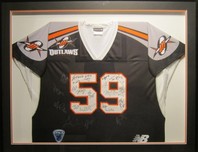 Sports Memorabilia & Collectibles Sports Memorabilia & Collectibles Team Signed Denver Outlaws Jersey (Framed)